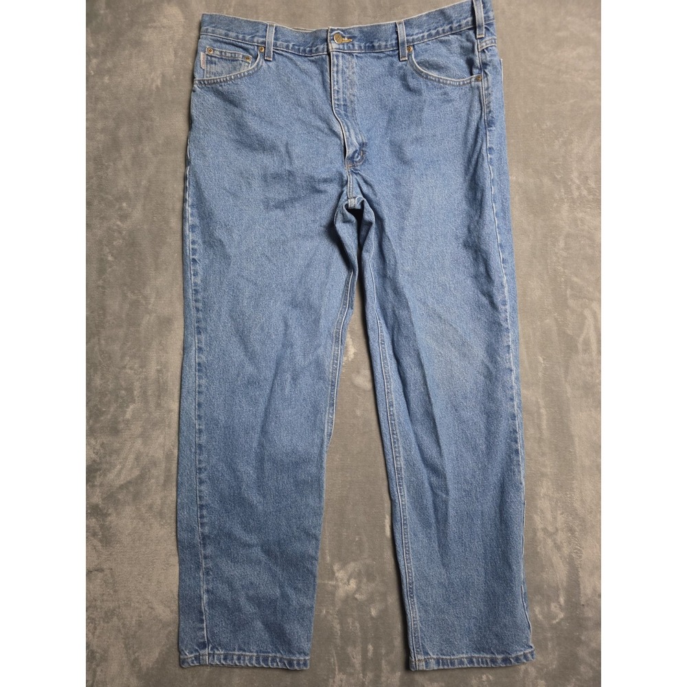 Carhartt Jeans 42x32 MSR (42×32) Medium Blue Wash B18 STW